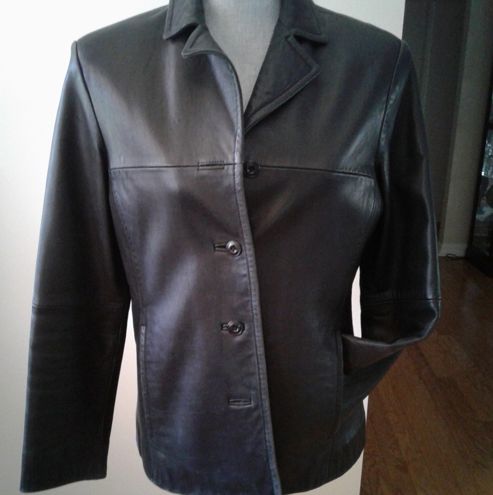 Leather jacket